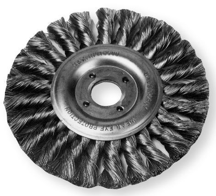 Outils - Outils divers - Brosse circulaire tressée à poils torsadés, diamètre 150 H30 (par 1)
