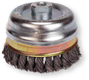 Brosse rotative Ø 100 , fils 0,8 mm type cloche filetage M14 (par 1)
