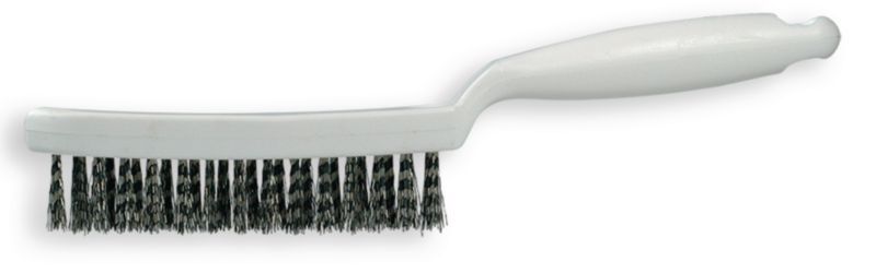 Outils - Outils divers - Brosse à main alimentaire fils inox 2 rangs (par 1)
