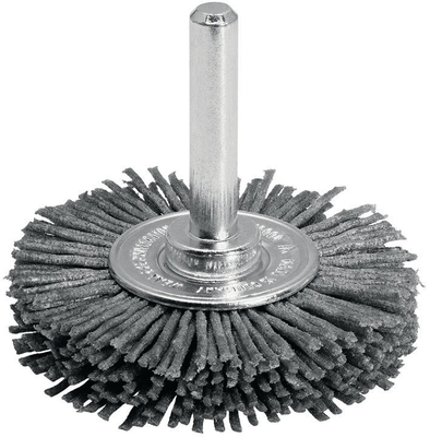 Outils - Outils divers - Brosse circulaire poils acier Ø 50 mm tige 6 mm H12mm. (par 1)