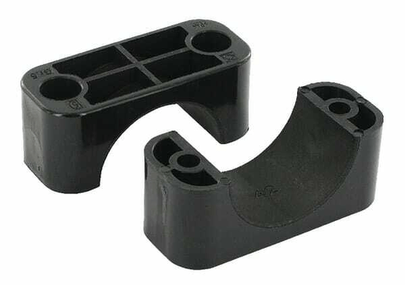 Pièces agricoles - Hydraulique - Demi-coq. noire lisse A5 42mm