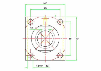 Pièces agricoles - Hydraulique - Vérin Raccordement rapide CW3