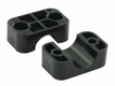 Demi-coq. noire lisse A3 23mm