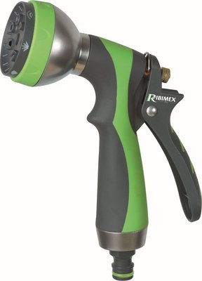 Arrosage - Terminaux - PISTOLET ARROSAGE MULTIJETS TRI-MATIERE SUR CARTE