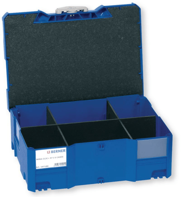Boulonnerie, quincaillerie - Rivets, chevilles, pointes et agrafes - BERA-clic+ n° 2 - 6 cases (par 1)