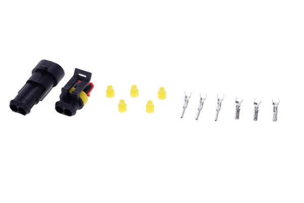 Pièces agricoles - Electricité - Jeu de connecteurs Superseal 2 fiches mâle + femelle