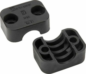 Pièces agricoles - Hydraulique - Support de tube PA 18mm