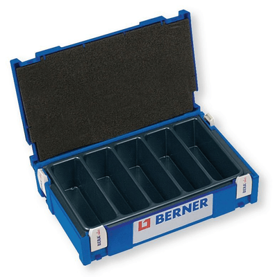 Boulonnerie, quincaillerie - Rivets, chevilles, pointes et agrafes - BERA-clic+ mini 5 cases (par 1)