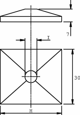 Pièces agricoles - Hydraulique - Collier de serrage complet 35x35 (1)