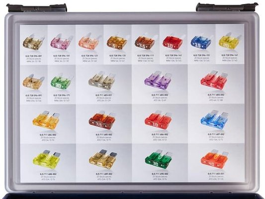 Pièces agricoles - Electricité - Assortiment de fusibles