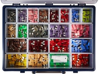 Pièces agricoles - Electricité - Assortiment de fusibles