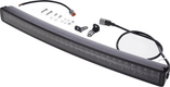 Barre lumineuse de travail LED, 300W, 25200lm, rectangulaire, 12/24V, blanc/orange, 814,9x70x78,6mm prise Deutsch, Combo, courb