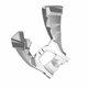 COVER-FANG,FRT,PNTD,GH.GRAY Polaris origine