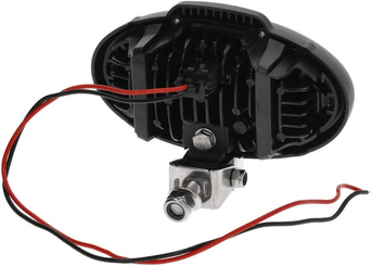 Pièces agricoles - Eclairage - Projecteur de travail LED, 40W, 3500lm, ovale, 12-24V, 190x107x63mm, Ultra grand angle, Kramp