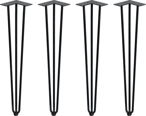 Boulonnerie, quincaillerie - Meubles, rangements - 2040412 PIED(4)HAIRPIN710BL (par 1)
