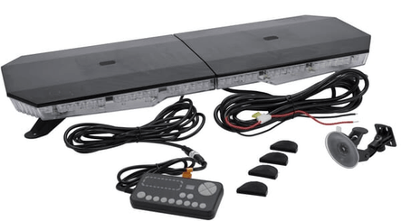Pièces agricoles - Eclairage - Barre lumineuse LED, 100/200W, 12-24V, ambre, à visser, 767x89x280 mm TA2