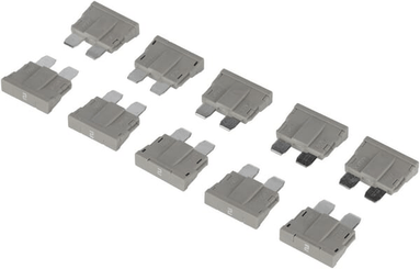 Pièces agricoles - Electricité - Fusible à lame standard 80V 2A gris paquet de 10x Kramp