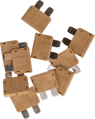Pièces agricoles - Electricité - Fusible à lame standard 80V 5A beige paquet de 10x Kramp