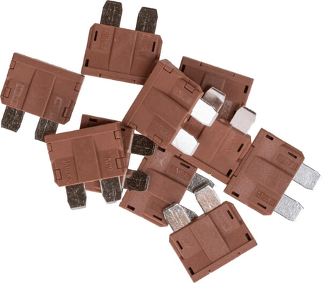 Pièces agricoles - Electricité - Fusible à lame standard 80V 7,5A marron paquet de 10x Kramp