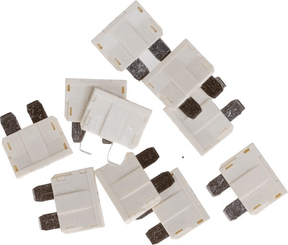 Pièces agricoles - Electricité - Fusible à lame standard 80V 25A blanc paquet de 10x Kramp