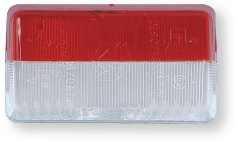 Electricité de bâtiment - Installation électrique - Cabochon rouge et blanc pour feu type ml (par 1)