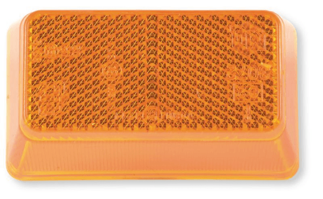 Electricité de bâtiment - Installation électrique - Cabochon orange avec catadioptre pour feu type ml (par 1)