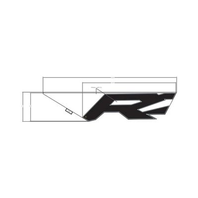 Pièces Quad & Motos - Pièces communes - DECAL-FR.DOOR,MID,RZR,LH Polaris origine