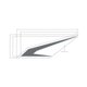 DECAL-REAR WING,LH,AZGRAY Polaris origine