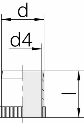 Pièces agricoles - Hydraulique - Douille renforcée ST Ø 10