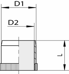 Pièces agricoles - Hydraulique - Douille renforcée ST Ø 10
