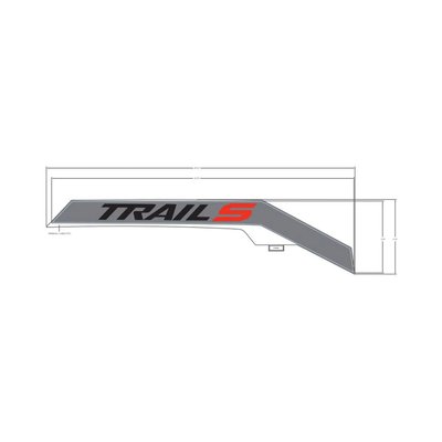 Pièces Quad & Motos - Pièces communes - DECAL-RR.FNDR,BTM,TRAILS,RH Polaris origine