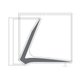 DECAL-FNDR,FRT,RH,AZURE GRAY Polaris origine