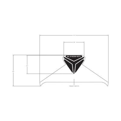 Pièces Quad & Motos - Pièces communes - DECAL-HOOD,TRIAD Polaris origine
