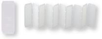 10 cales universelles 16x50x1,3 blanc (par 1)