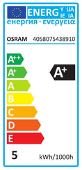 Pièces agricoles - Electricité - Ampoule LED 4.8W 827 B22D