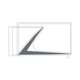 DECAL-FNDR,RR,LH,AZURE GRAY Polaris origine