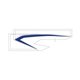 DECAL-REAR WING,LH,BLUE Polaris origine