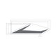 DECAL-FRT WING,LH,AZURE GRAY Polaris origine