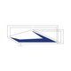 DECAL-FRT WING,RH,BLUE Polaris origine