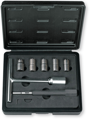 Boulonnerie, quincaillerie - Meubles, rangements - Coffret nettoyage des puits d'injecteurs pour éliminations des calamines et corrosion (par 1)