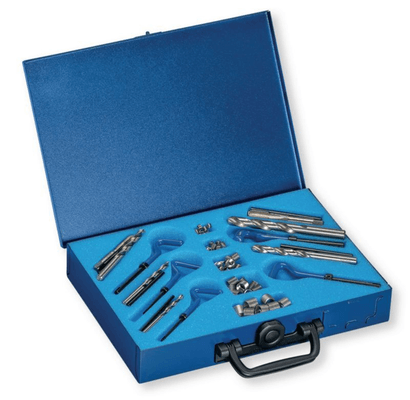 Boulonnerie, quincaillerie - Meubles, rangements - Assortiment pour réparation de filetages ou taraudages M 5 – M 12 (par 1)
