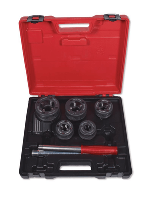 Boulonnerie, quincaillerie - Meubles, rangements - Coffret filière à main pour filetage de tube acier Ø 3/8" - 1.1/4" (par 1)