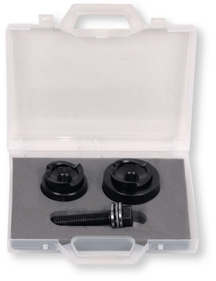Boulonnerie, quincaillerie - Meubles, rangements - Coffret 2 découpes - tôle spécial plombier à bille ISO 32 - Ø 35 (par 1)