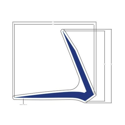 Pièces Quad & Motos - Pièces communes - DECAL-FNDR,FRT,LH,BLUE Polaris origine