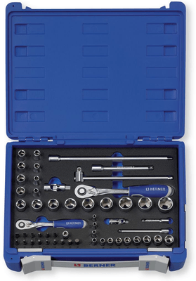 Boulonnerie, quincaillerie - Meubles, rangements - Coffret Smart Box cliquet Must 1/4" 3/8" 54P (par 1)