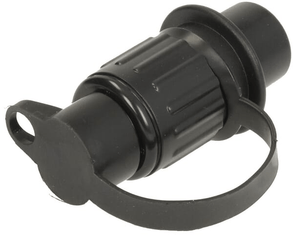 Pièces agricoles - Electricité - Fiche 3 pôles, plastique, 12/24V, cosses plates