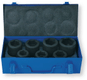 Coffret douilles impact 1" : 7 douilles 6 pans (24 - 27 - 30 - 32 - 33 - 36 - 41) (par 1)