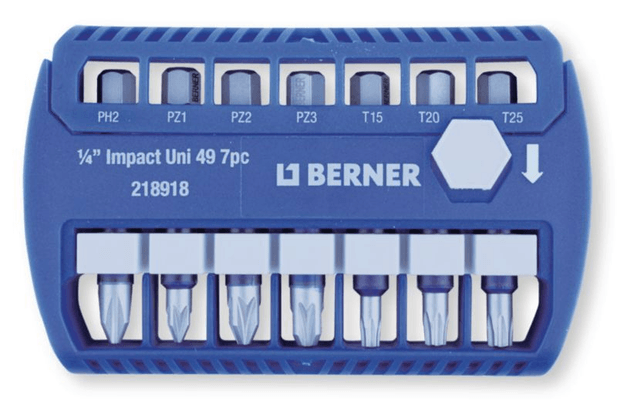 Boulonnerie, quincaillerie - Meubles, rangements - Coffret impact 7 Pièces 49 mm (par 1)
