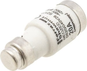 Pièces agricoles - Electricité - Fusible 400V 20A longueur 36mm