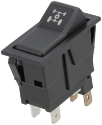 Pièces agricoles - Electricité - Interrupteur à bascule, I-0, marche-arrêt, 12V, 4 broches, transmission intégrale